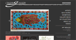 Desktop Screenshot of gilleysgallery.com